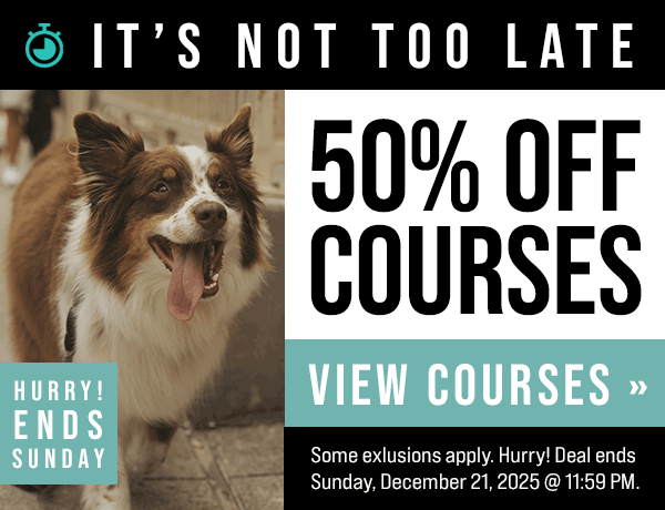 Leerburg Course Sale: 50% Off Courses