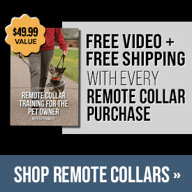 Free Video + Free Shipping with Every Remote Collar Purchase