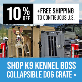 K9 Kennel Boss – Collapsible Dog Crate