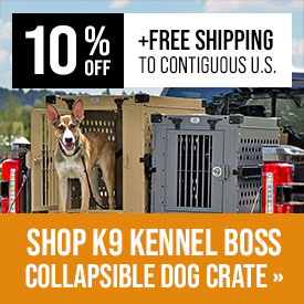 K9 Kennel Boss – Collapsible Dog Crate