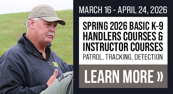 K-9 Services Spring Courses 