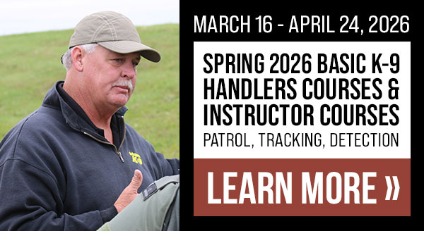 K-9 Services Spring Courses 