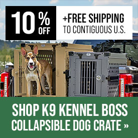 K9 Kennel Boss – Collapsible Dog Crate