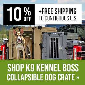 K9 Kennel Boss – Collapsible Dog Crate