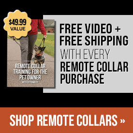 Free Video + Free Shipping with Every Remote Collar Purchase