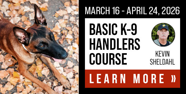 K-9 Services Spring Courses 