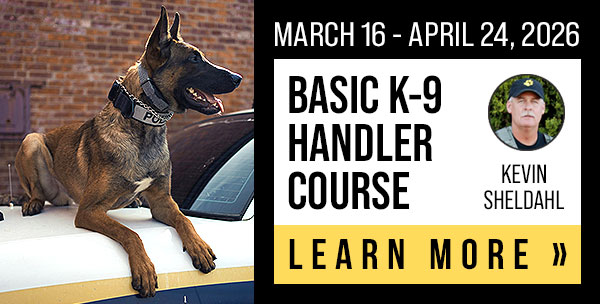 K-9 Services Spring Courses 