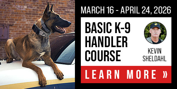 K-9 Services Spring Courses 