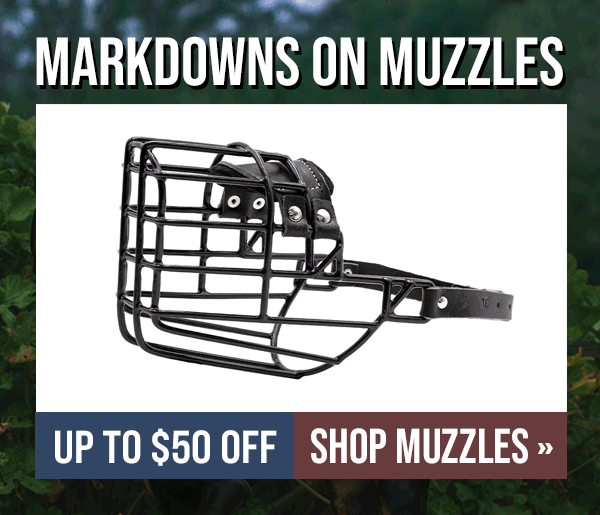 Markdowns on Muzzles