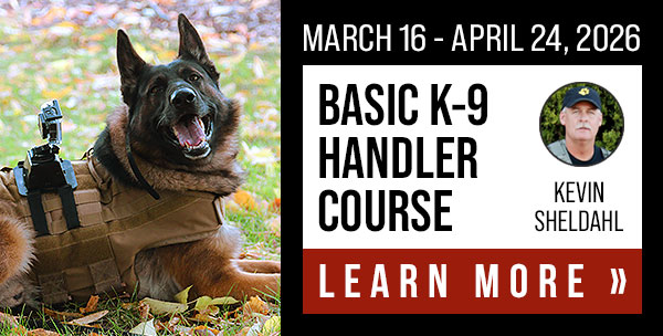 K-9 Services Spring Courses 