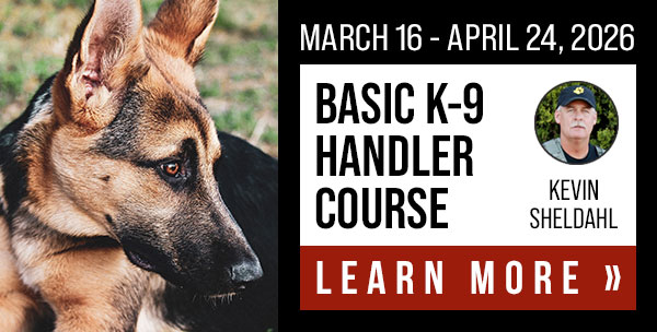 K-9 Services Spring Courses 