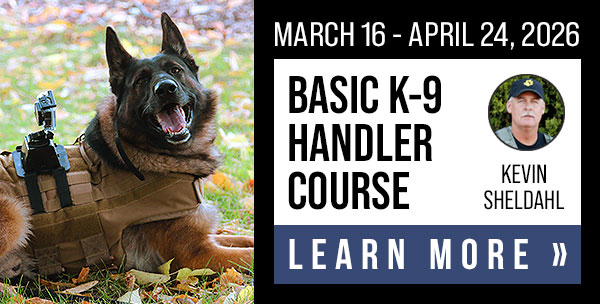 K-9 Services Spring Courses 