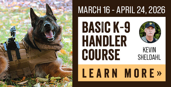 K-9 Services Spring Courses 