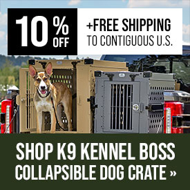 K9 Kennel Boss – Collapsible Dog Crate