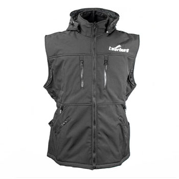 Cold Weather Insulated Dog Training Vest with Zip-Off Hood