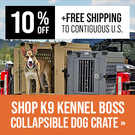 K9 Kennel Boss – Collapsible Dog Crate