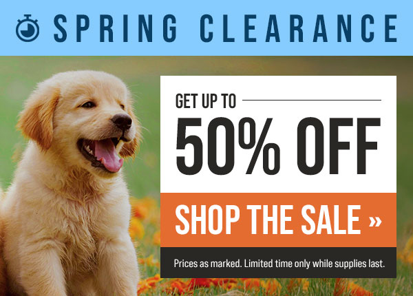 Spring Clearance Sale