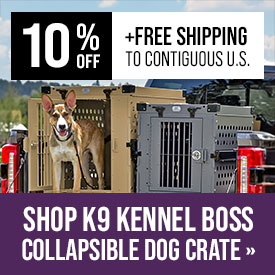 K9 Kennel Boss – Collapsible Dog Crate