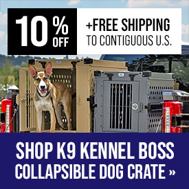 K9 Kennel Boss – Collapsible Dog Crate