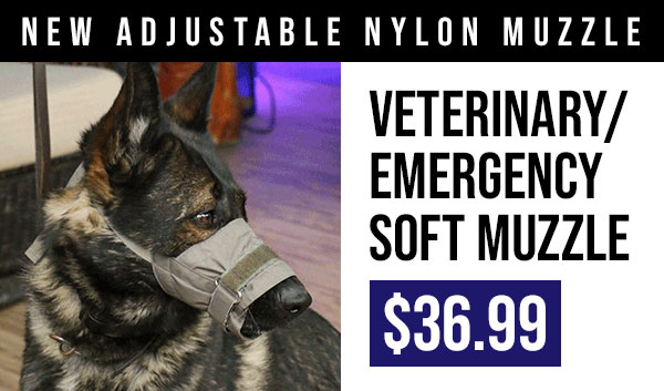 Veterinary/Emergency Soft Muzzle