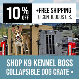 K9 Kennel Boss – Collapsible Dog Crate