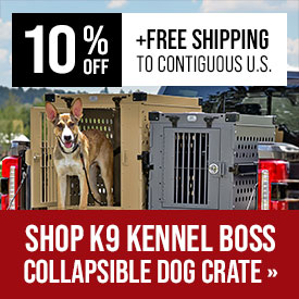 K9 Kennel Boss – Collapsible Dog Crate