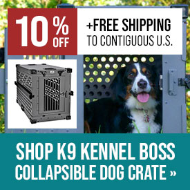 K9 Kennel Boss – Collapsible Dog Crate