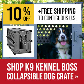 K9 Kennel Boss – Collapsible Dog Crate