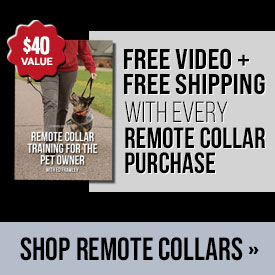 Free Video + Free Shipping with Every Remote Collar Purchase