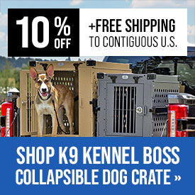 K9 Kennel Boss – Collapsible Dog Crate