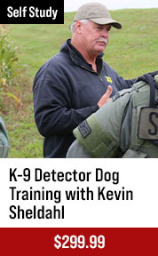 K-9 Detector Dog Training