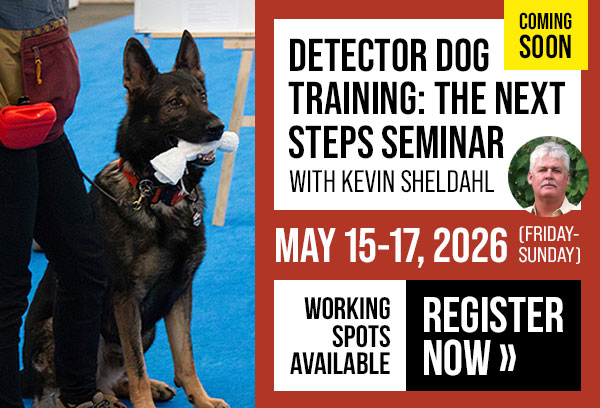 Leerburg seminars are back! Don't miss out on working/sport dog training from our favorite experts.