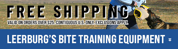Free Shipping - Check out our bite training gear