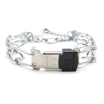 Herm Sprenger Prong Collar with Cliclock Buckle