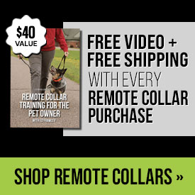 Free Video + Free Shipping with Every Remote Collar Purchase