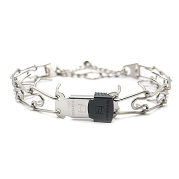 Herm Sprenger Prong Collar with Cliclock Buckle