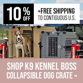 K9 Kennel Boss – Collapsible Dog Crate