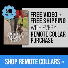 Free Video + Free Shipping with Every Remote Collar Purchase