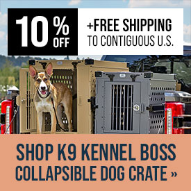 K9 Kennel Boss – Collapsible Dog Crate