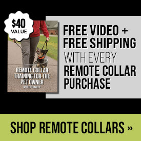 Free Video + Free Shipping with Every Remote Collar Purchase