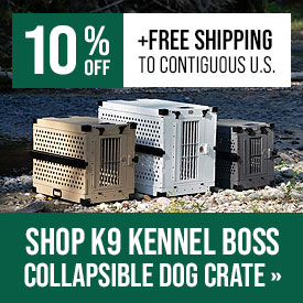 K9 Kennel Boss – Collapsible Dog Crate