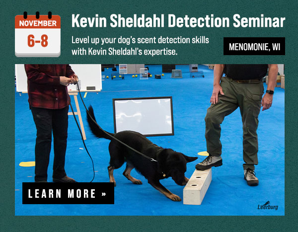 Kevin Sheldahl Detector Training Seminar in October