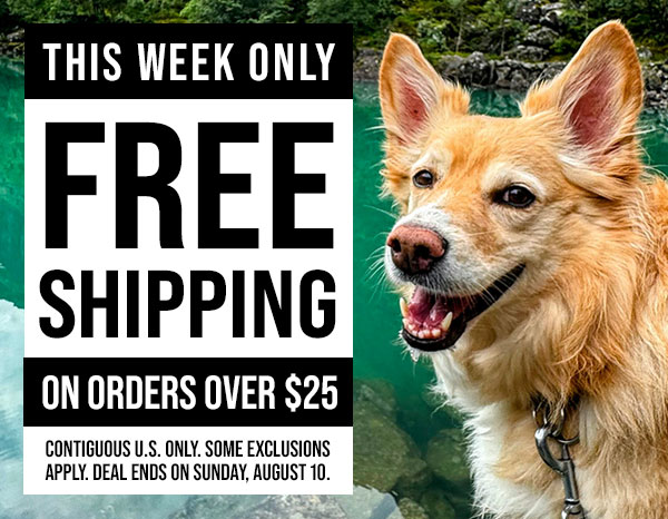 Free Shipping on Orders Over $25