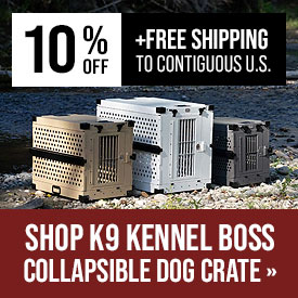 K9 Kennel Boss – Collapsible Dog Crate