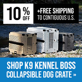K9 Kennel Boss – Collapsible Dog Crate