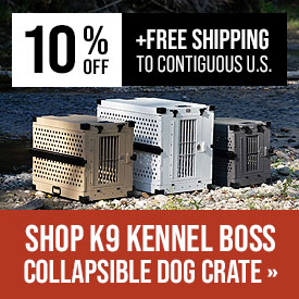 K9 Kennel Boss – Collapsible Dog Crate