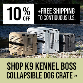 K9 Kennel Boss – Collapsible Dog Crate