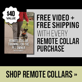Free Video + Free Shipping with Every Remote Collar Purchase