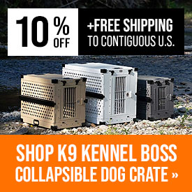 K9 Kennel Boss – Collapsible Dog Crate