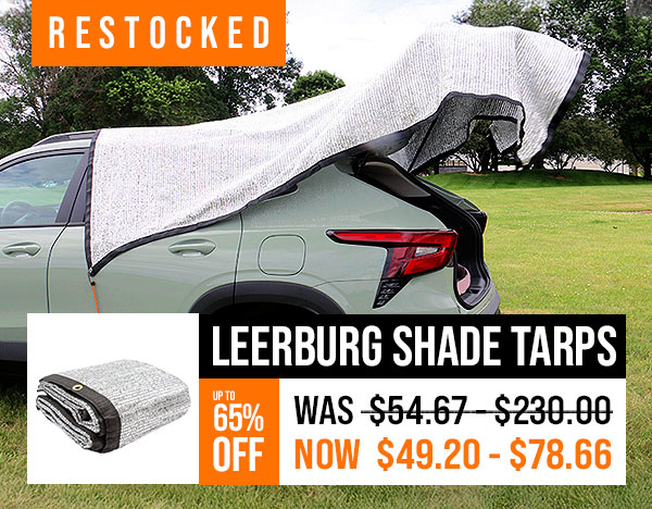 90% Leerburg Shade Tarp